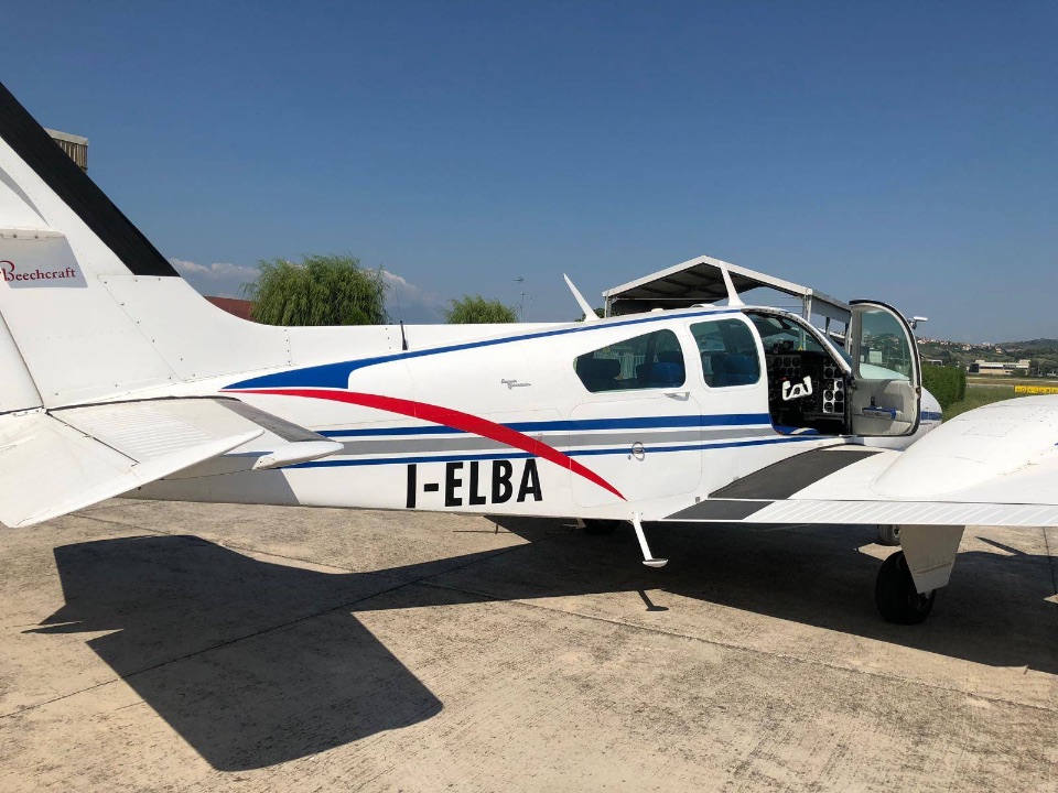 Beechcraft B55 Baron I-ELBA aircraft for sale
