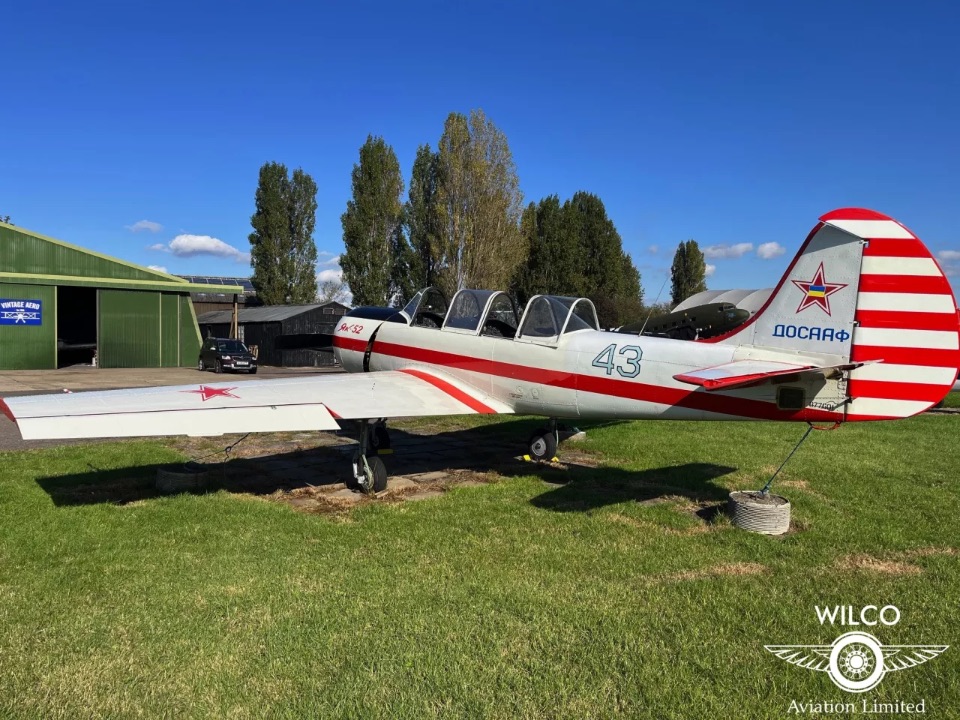 Yakovlev Yak 52 G-BWSV aircraft for sale