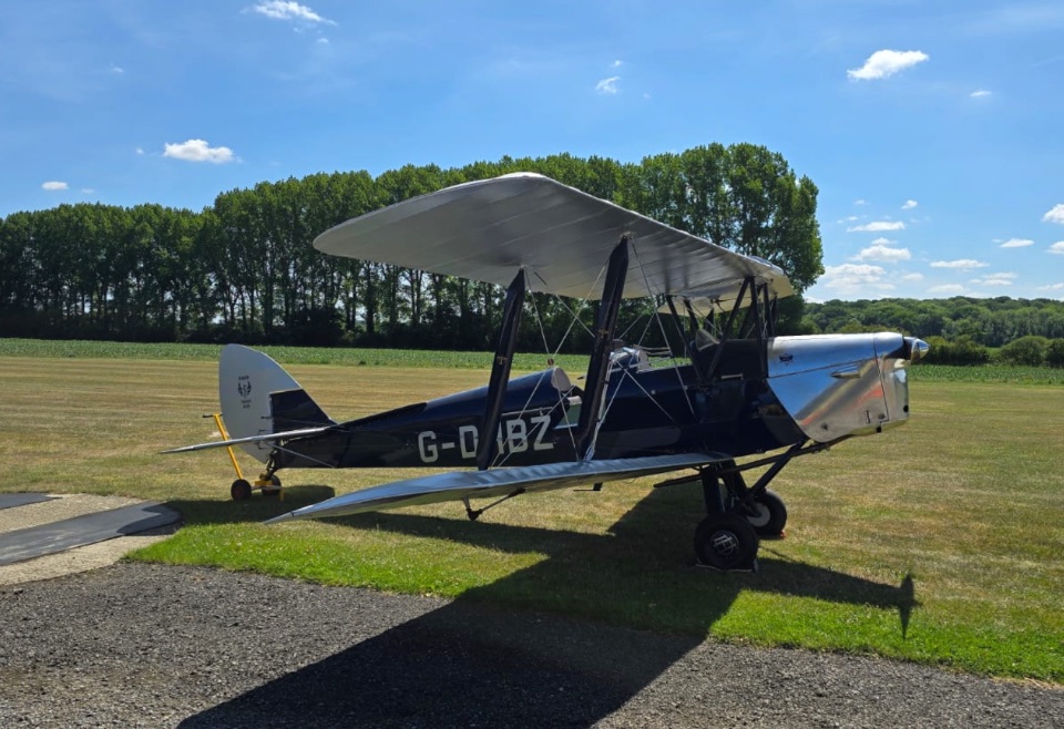De Havilland Tiger Moth G-DHBZ aircraft for sale
